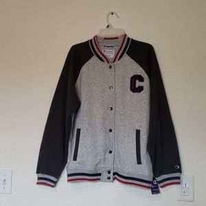Champion fleece bomber jacket